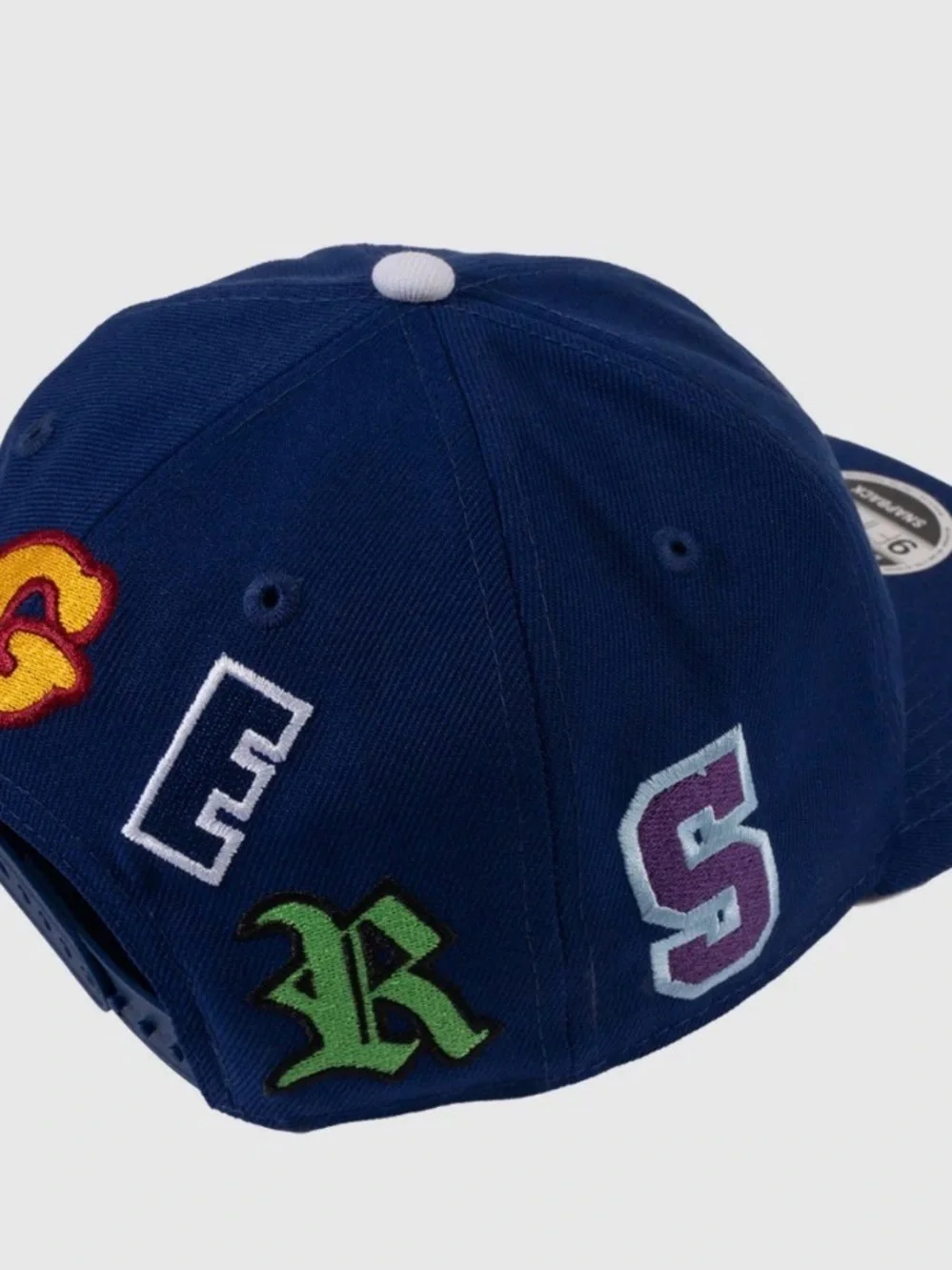 New Era Men’s Navy Blue Snapback Dodgers Hat